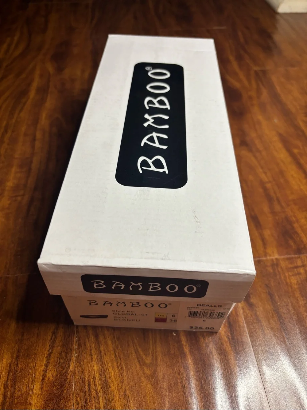 BAMBOO Black Flat Slip ons